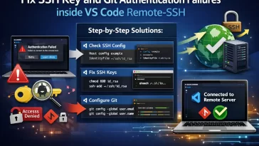 Fix SSH Key and Git Authentication Failures inside VS Code Remote-SSH