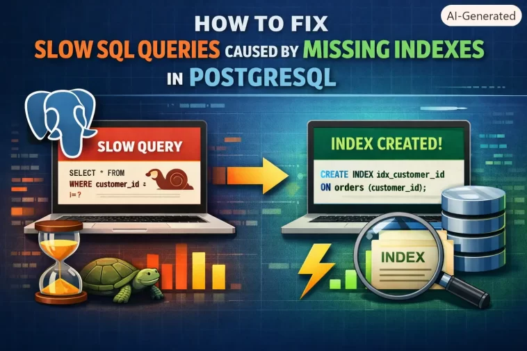 Fix Slow SQL Queries Caused by Missing Indexes in PostgreSQL