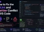 Fix the ESLint and Prettier Conflict in VS Code