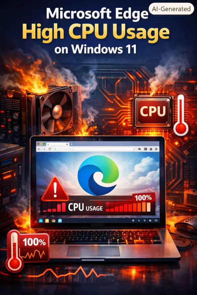 How to Fix Microsoft Edge High CPU or Memory Usage on Windows 11 1 High CPU or Memory Usage on Windows 11
