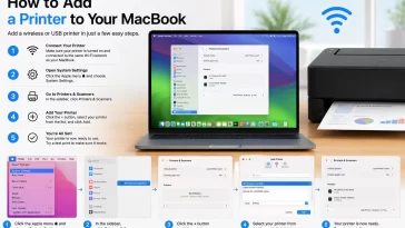 How to Add a Printer to Your MacBook