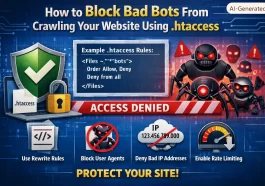 How to Block Bad Bots From Crawling