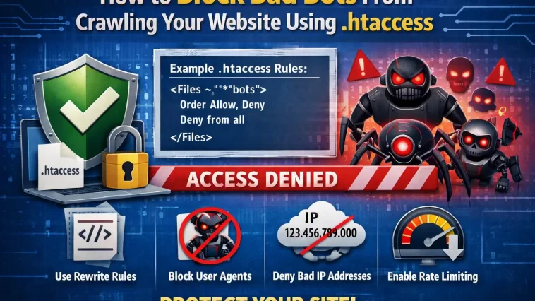 How to Block Bad Bots From Crawling