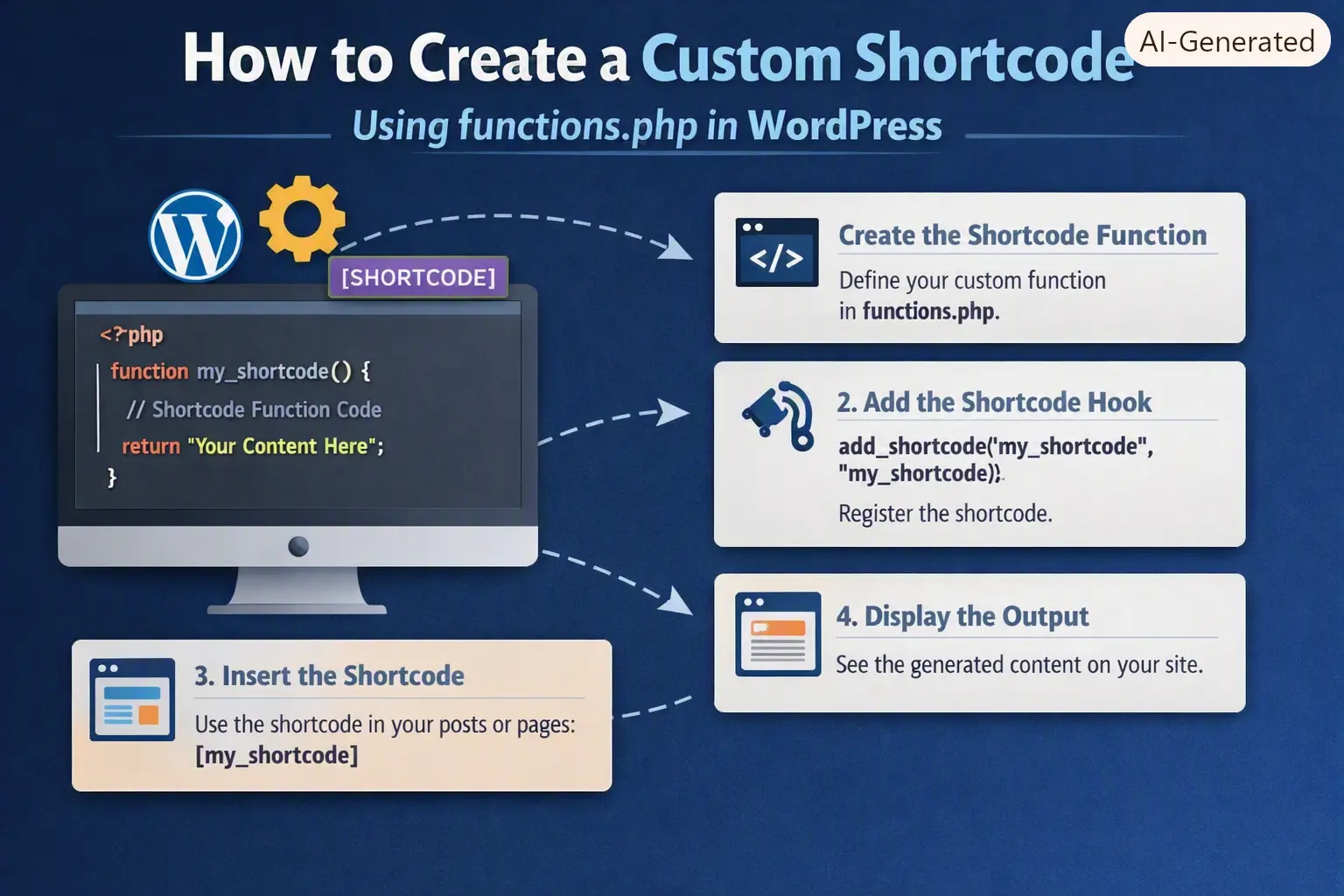 How to Create a Custom Shortcode