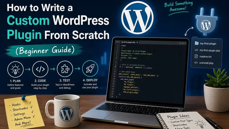 How to Write a Custom WordPress Plugin From Scratch