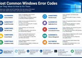 Most Common Windows Error Codes