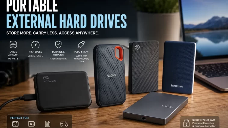 Portable External Hard Drives