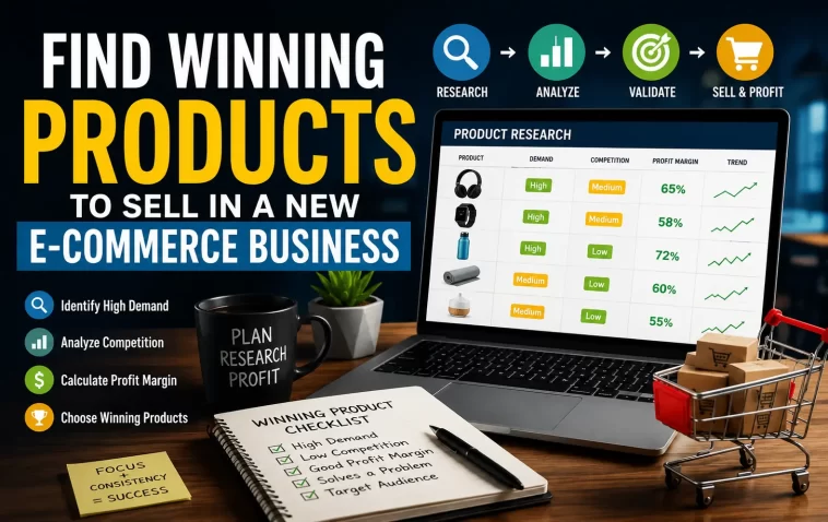 How to Find Winning Products to Sell in a New E-Commerce Business 1 Products to Sell