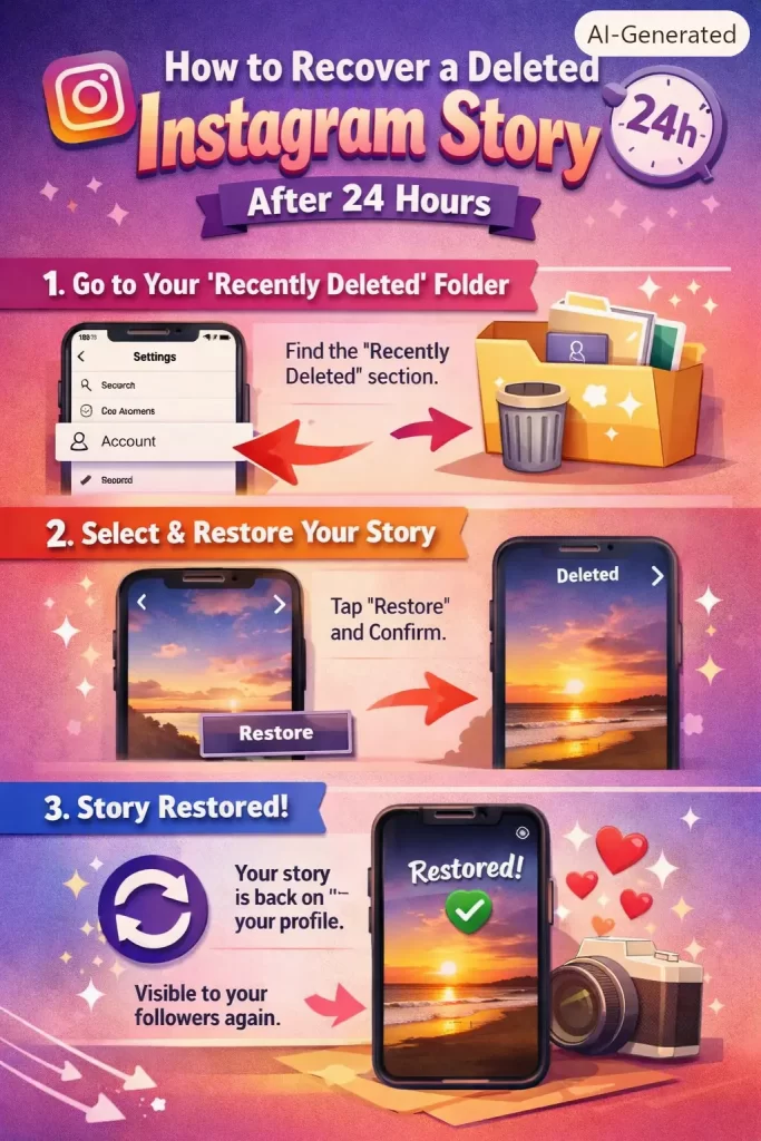 Recover a Deleted Instagram Story 