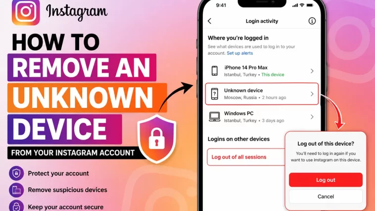 Remove an Unknown Device From Your Instagram Account
