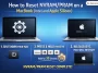 Reset NVRAM