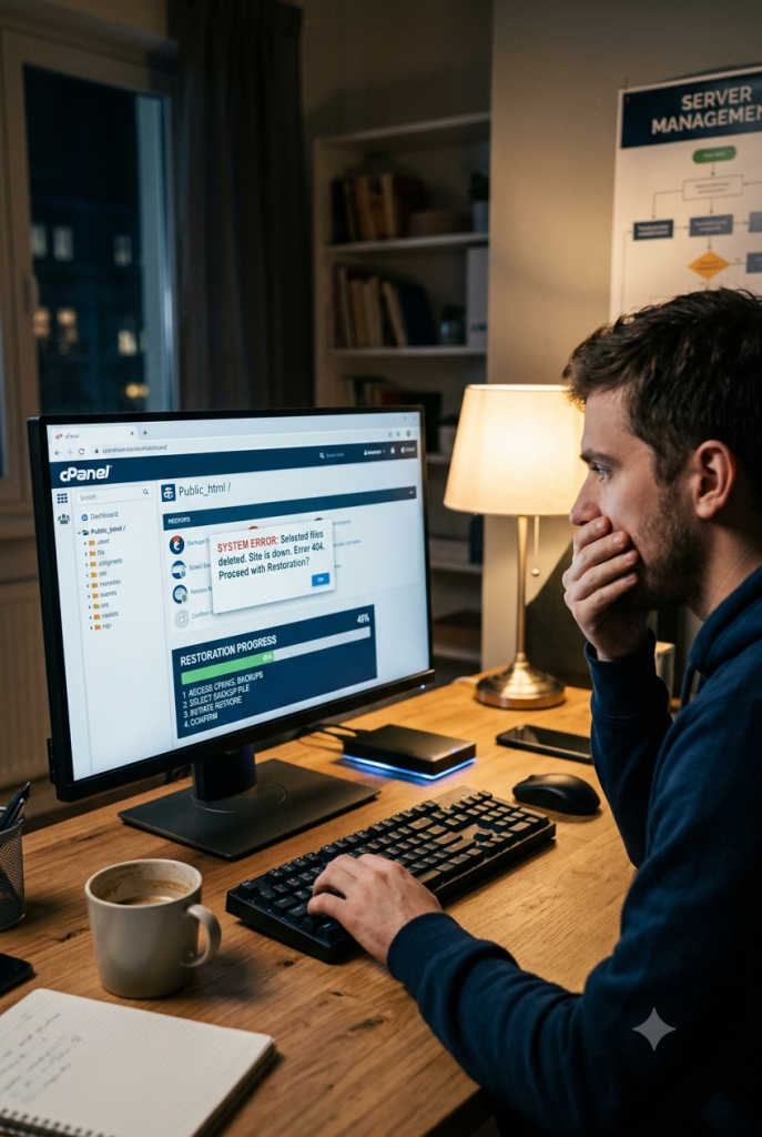 How to Restore a Website After Accidentally Deleting Files in cPanel 1 Restore a Website After Accidentally Deleting Files in cPanel