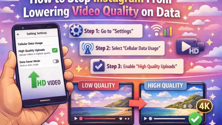 Stop Instagram From Lowering Video Quality