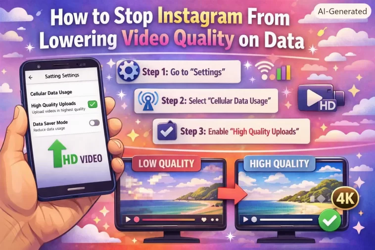 Stop Instagram From Lowering Video Quality