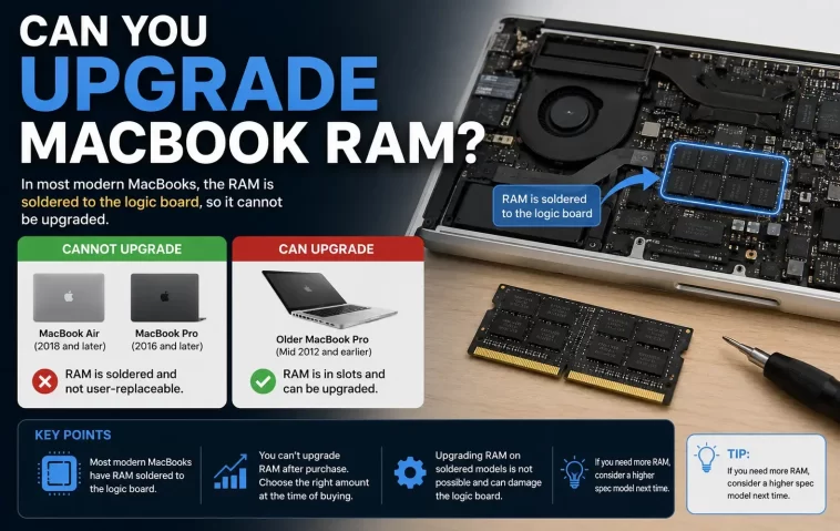 Can You Upgrade MacBook RAM? Here's What I Found Out the Hard Way 1 Can You Upgrade MacBook RAM? Here's What I Found Out the Hard Way
