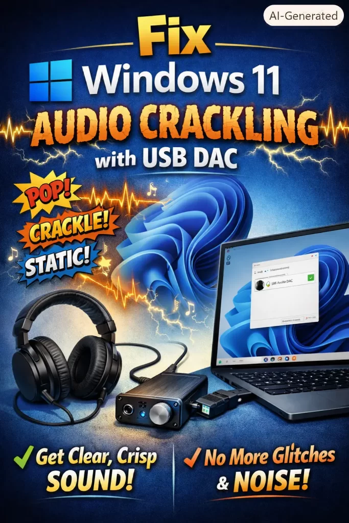 How to Fix Windows 11 Audio Crackling with USB DAC 1 Windows 11 Audio