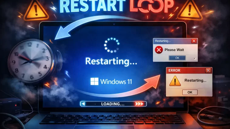 Windows 11 Stuck on Restarting