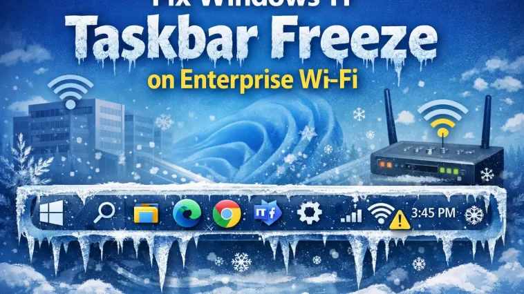 Windows 11 Taskbar Freeze