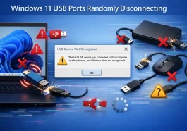 Windows 11 USB Ports Randomly Disconnecting