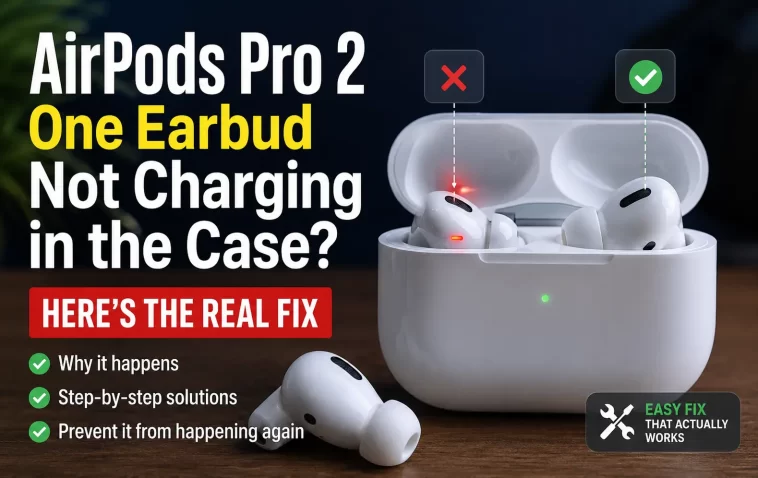 AirPods Pro 2 One Earbud Not Charging in the Case? Here's the Real Fix 1 AirPods Pro 2