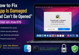 App Is Damaged and Can't Be Opened