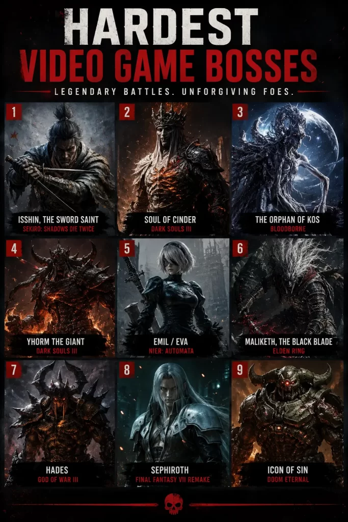 50 Hardest Video Game Bosses That Made Us Rage Quit 1 Hardest Video Game Bosses