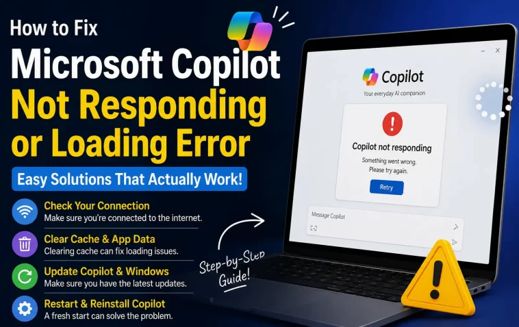 How to Fix Microsoft Copilot Not Responding or Loading Error 1 How to Fix Microsoft Copilot Not Responding or Loading Error