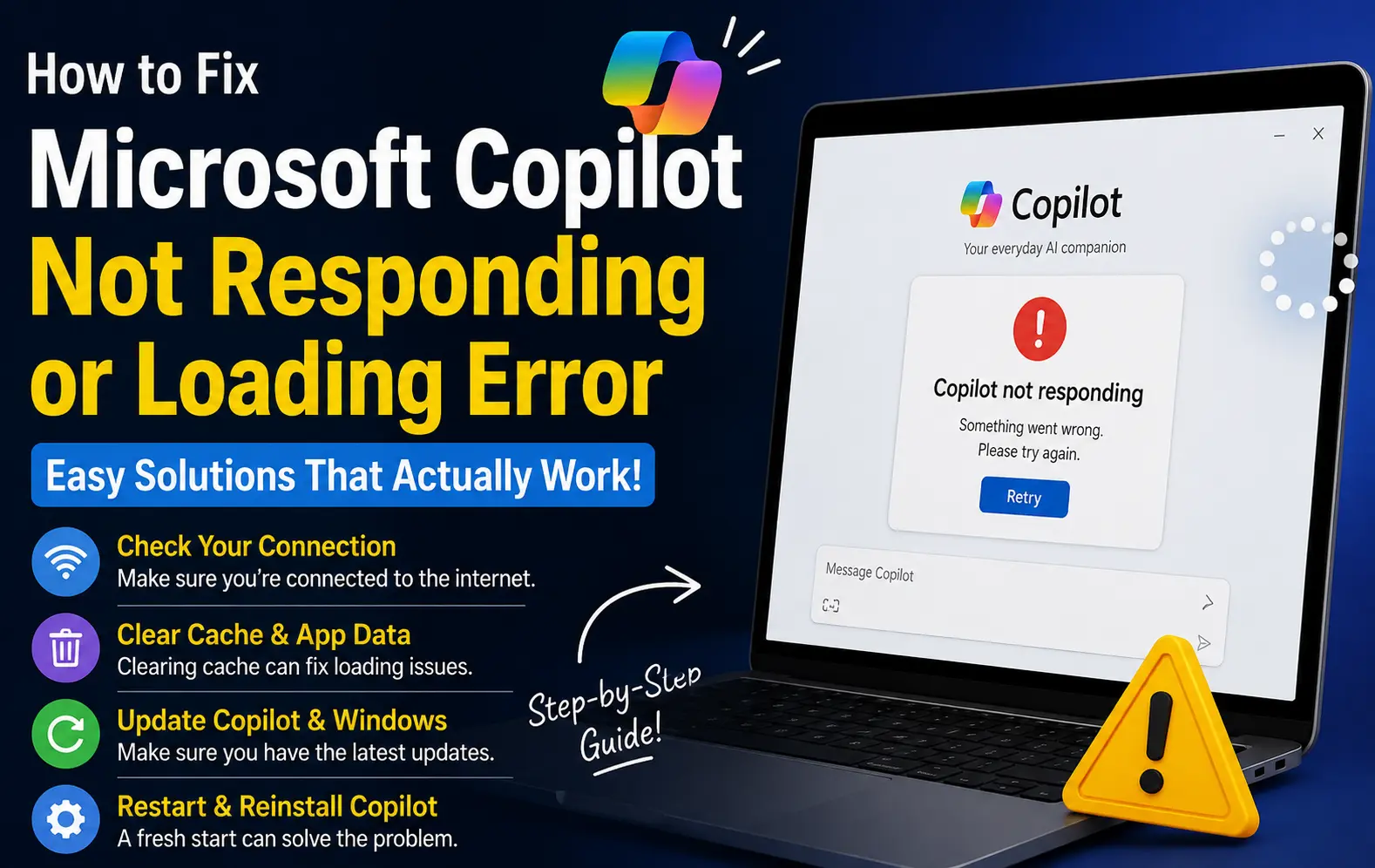 How to Fix Microsoft Copilot Not Responding or Loading Error