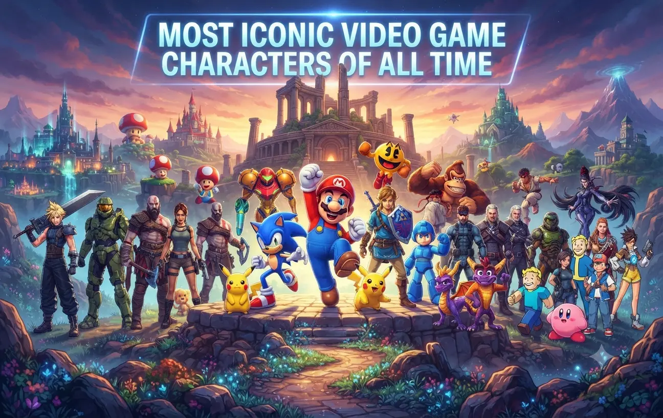 Most Iconic Video Game Characters of All Time