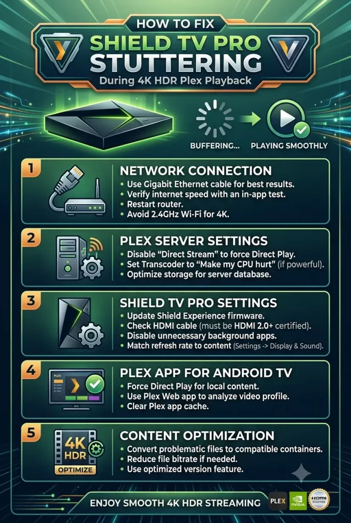 How to Fix Shield TV Pro Stuttering During 4K HDR Plex Playback 1 How to Fix Shield TV Pro Stuttering During 4K HDR Plex Playback